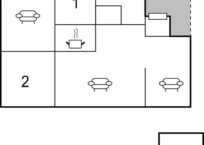 Сasa de vacaciones Beautiful In With Kitchen Grevinge